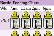 Bottle Feeding Chart